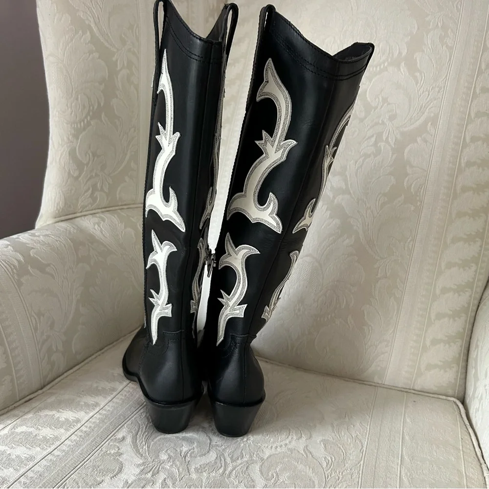 Dolce vita Samare western cowboy tall boots size 5.5